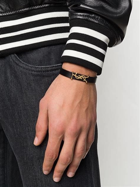 ysl bracelet homme|ysl cuffs for men.